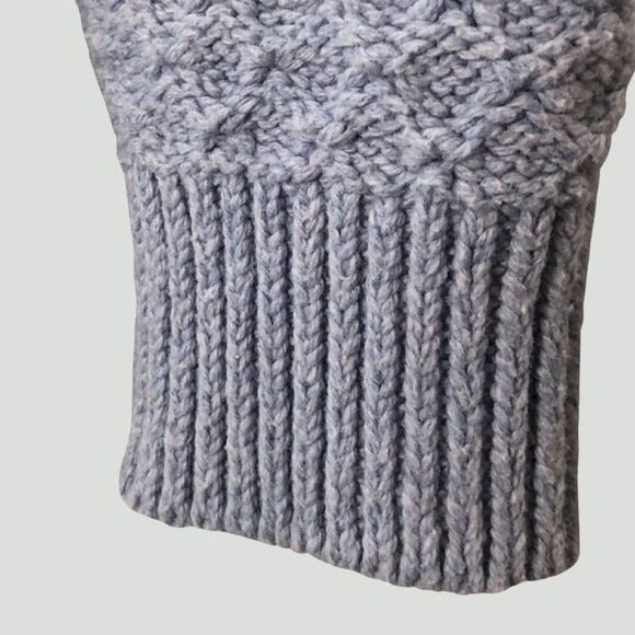 Loft Outlet Sweater XL Thick Lavender Long Sleeve Fooler Top Pullover Winter - Picture 3 of 6